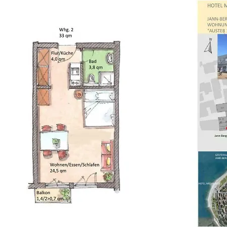 Apartment Meerblickd21 Residenzen